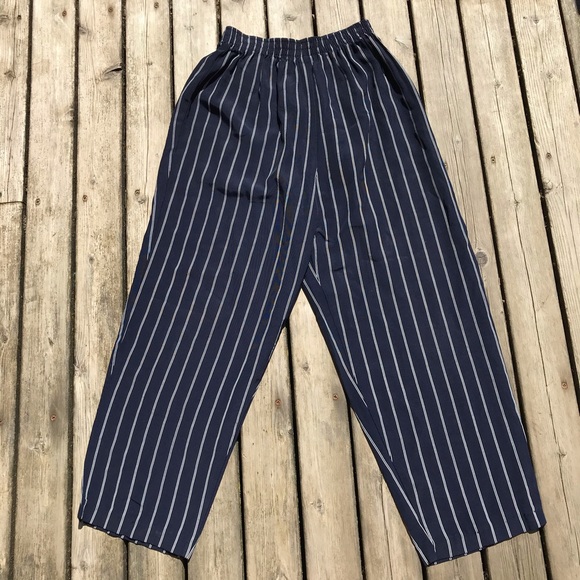Vintage Pants - VTG High-Waisted Wide Leg Pants